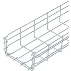 OBO Bettermann OBO GRM105/200FT Gitter-Kabelrinne GRM 105x200x3000mm, Elektronikzubehör + Gehäuse, Silber