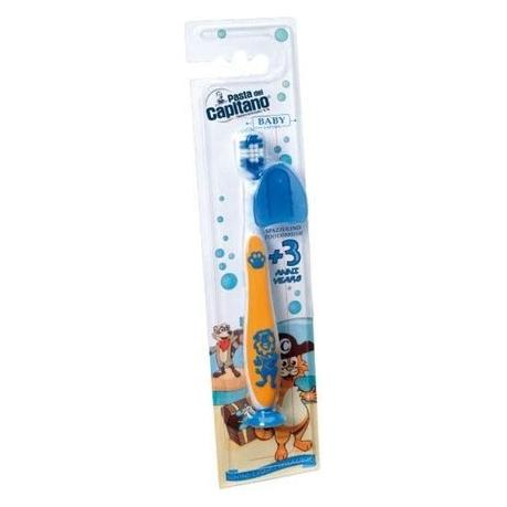 Capitano Pasta del - Toothbrush for children Baby Captain 3+ for kids (Weich, 1x) (33120757)