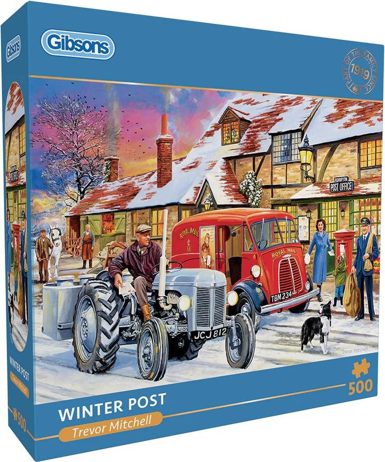 Gibsons Winterkaarten 500 stuks