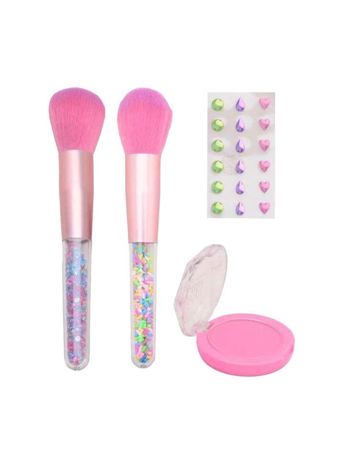 Johntoy LaLa - Blush and Brush Make-up Set with Stickers