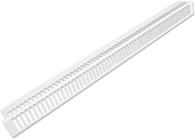 Purmo Zierabdeckung A06110000601TG0 BL 600 mm, Typ 11, abgewinkeltes Ziergitter
