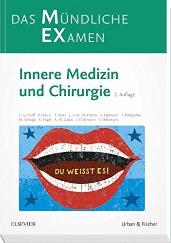 Sonja Güthoff - MEX Das Mündliche Examen: Innere Medizin und Chirurgie - Preis vom 17.10.2026 19:25:27 h