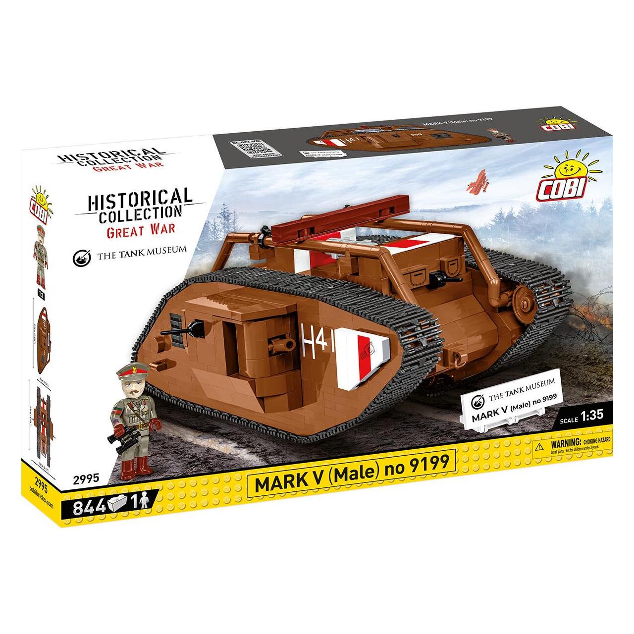 Cobi - World War I - Mark V 848 pcs (Not For Sale In Hungary) /Toys (COBI-2995)