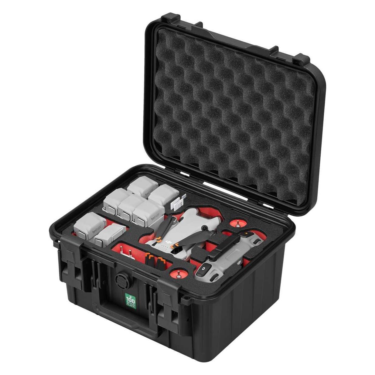 TomCase Outdoor Case Travel (Drohnen Koffer, DJI Mini 4 Pro) (B0CQ7Y7D71)