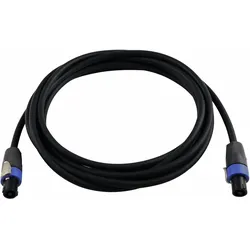 Psso Lautsprecherkabel Speakon 4x2,5 20m sw (20 m, 2.50 mm2), Lautsprecherkabel, Schwarz