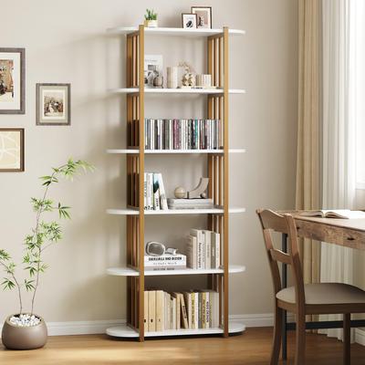 Garvee 6 Tier Industrial Bookshelf