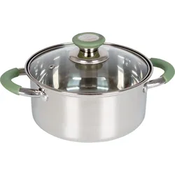 Bo-Camp Elan Edelstahl Kochtopf 14 x 7 cm 1,1 Liter