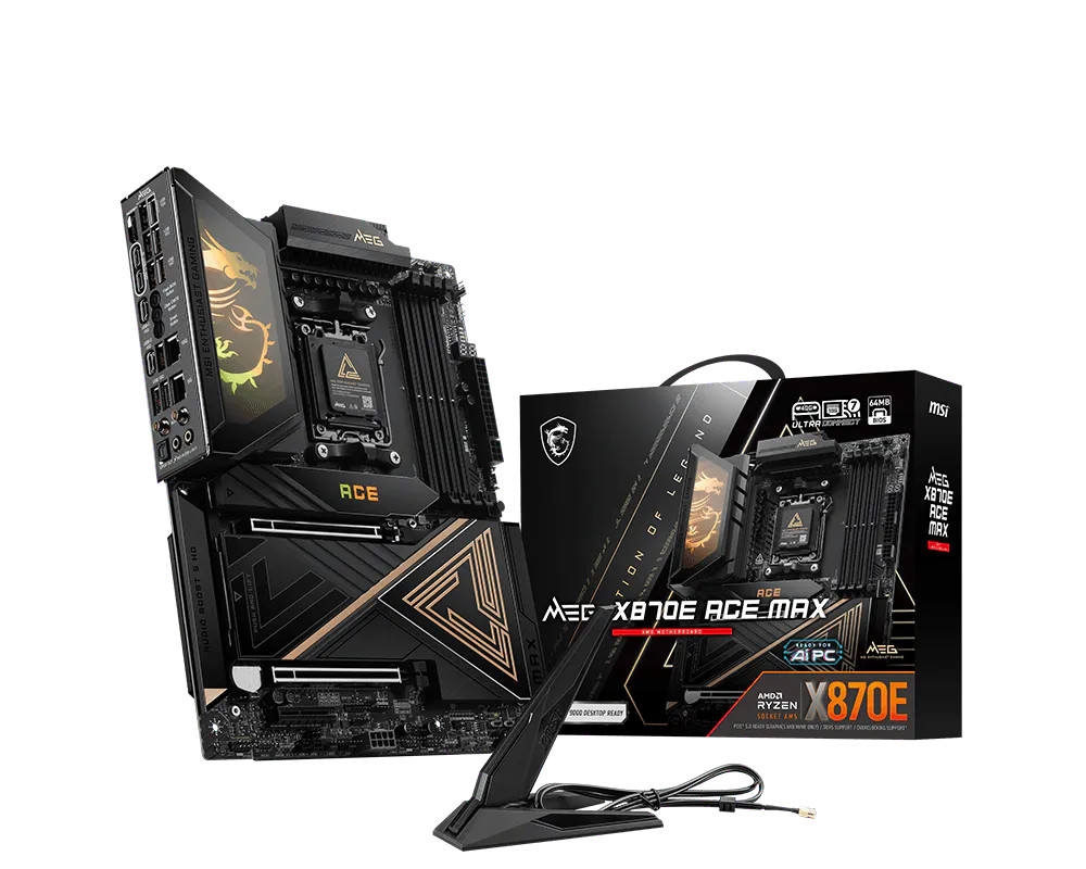 MSI MEG X870E ACE MAX ATX Mainboard - Sockel AM5