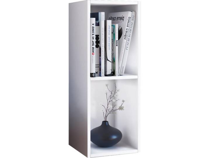 Mid.you Aktenregal, Weiss, Holzwerkstoff, 1 Fächer, 34x72x30 cm, Büromöbel, Büroregal, Aktenregale