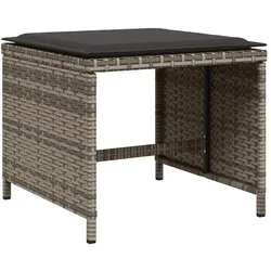 vidaXL, Gartentisch + Balkontisch, Olgones (Glas) (110 x 106 x 73 cm)