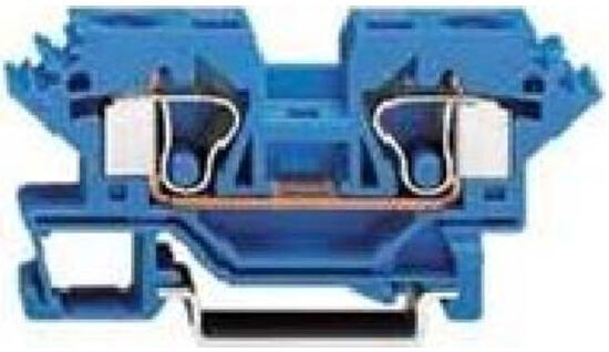 WAGO GmbH& Co. KG Connecteur de passage 0,2-10 mm² bleu 284-604 (284-604)