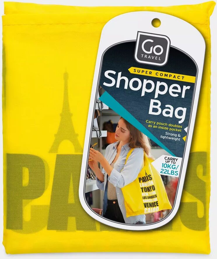 Go Travel - Shopper-Tasche, One Size, Gelb