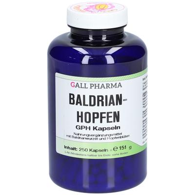 Baldrian Hopfen GPH Kapseln 250 St