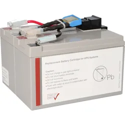 RBC48 Plug-&-Play-Ersatzakku für APC Smart UPS 750 + HP/IBM/Fujitsu