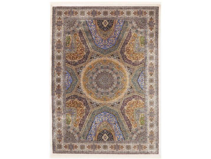 Teppich OCI DIE TEPPICHMARKE SILK LINE SHAH ABBAS , bunt (multi), B:200cm H:5mm L:290cm, Modal, Teppiche, Teppich, Kurzflor,Seide, hochwertig, Wohnzimmer