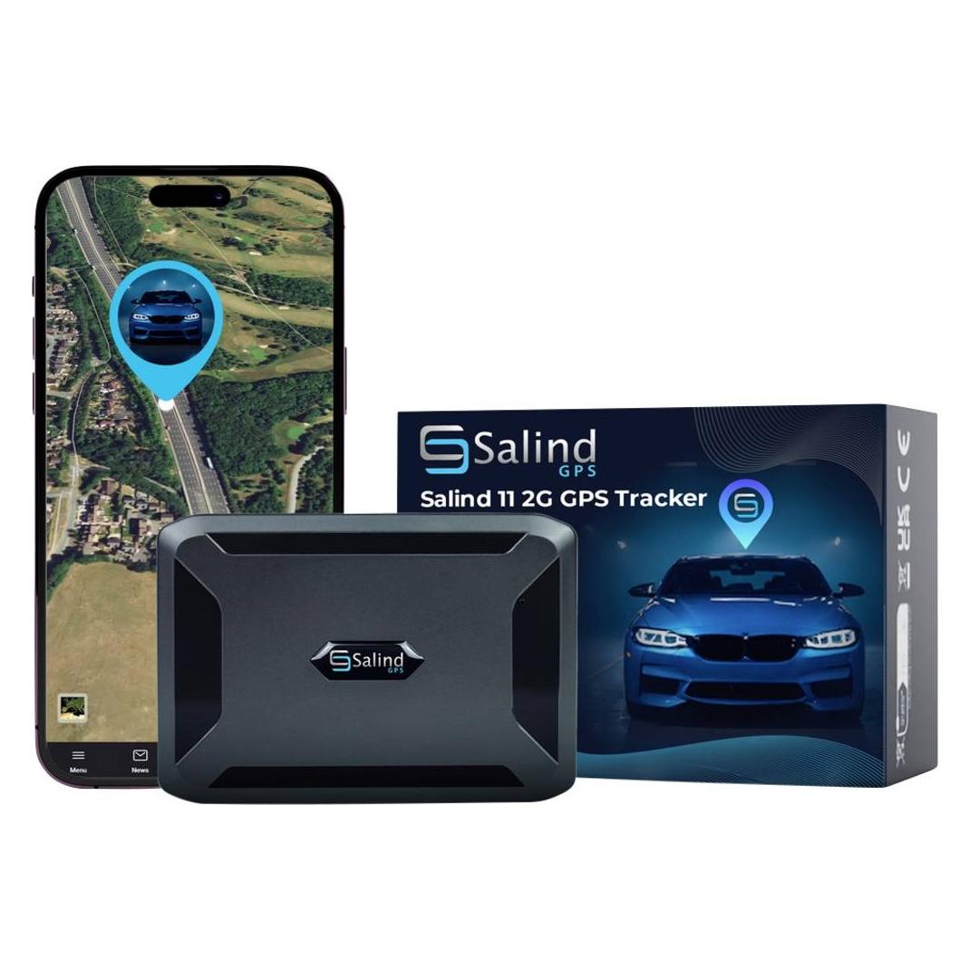 Salind Gps SALIND 11 GPS Tracker Fahrzeugtracker Schwarz (10011)