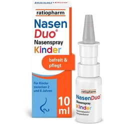 NasenDuo Nasenspray Kinder ratiopharm 10 ml