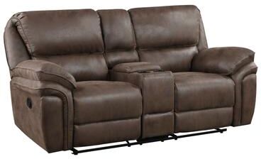 Fremont & Park Regina Microfiber Manual Double Reclining Loveseat