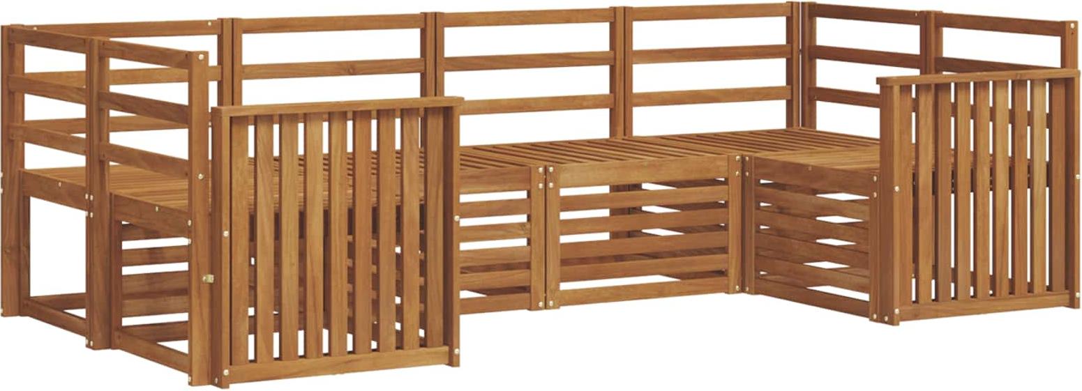 Ecksofa Set 6 pcs Natur