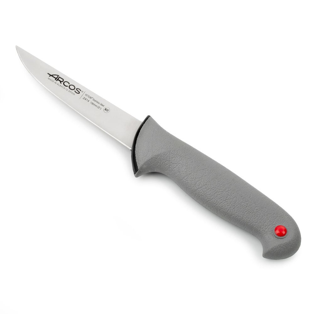 Arcos Prof 241400 vleesmes met 13 cm Nitrum roestvrijstalen lemmet en ergonomisch polypropyleen handvat