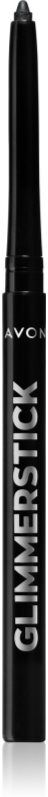 Avon Glimmerstick Diamond precise eye pencil with vitamin E shade Black Ice 0.35 g
