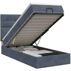 vidaXL, Bett, Ottoman Bett (90 x 200 cm)