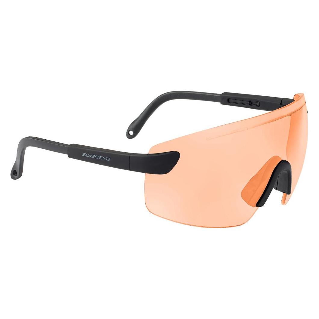 Swiss Eye Brille Defense rubber black, orange (SE-40412)