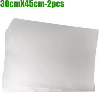 Inspire Picks ClearShield Furniture Protector Pads Self Adhesive PVC Cat Scratch Guards For Sofas & Home Furniture 30cmx45cm 2pcs