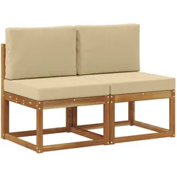 vidaXL, Gartenlounge, Samisilla (2x Mittelteil)