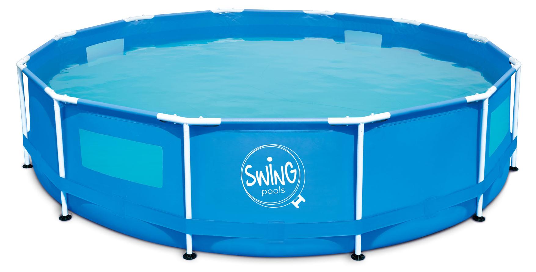 Mountfield Runder Familienpool - 3,05 m x 76 cm Mit Filter