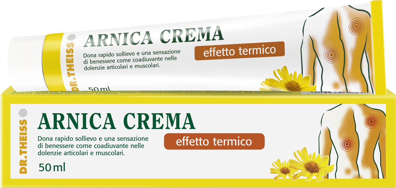 Naturwaren Italia Naturwaren Dr.Theiss Arnica Crema Riscaldante Per Dolori Muscolari 50ml