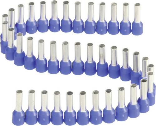 Vogt Verbindungstechnik 460508.00050 Aderendhülse 2.5mm² Teilisoliert Blau 50St.