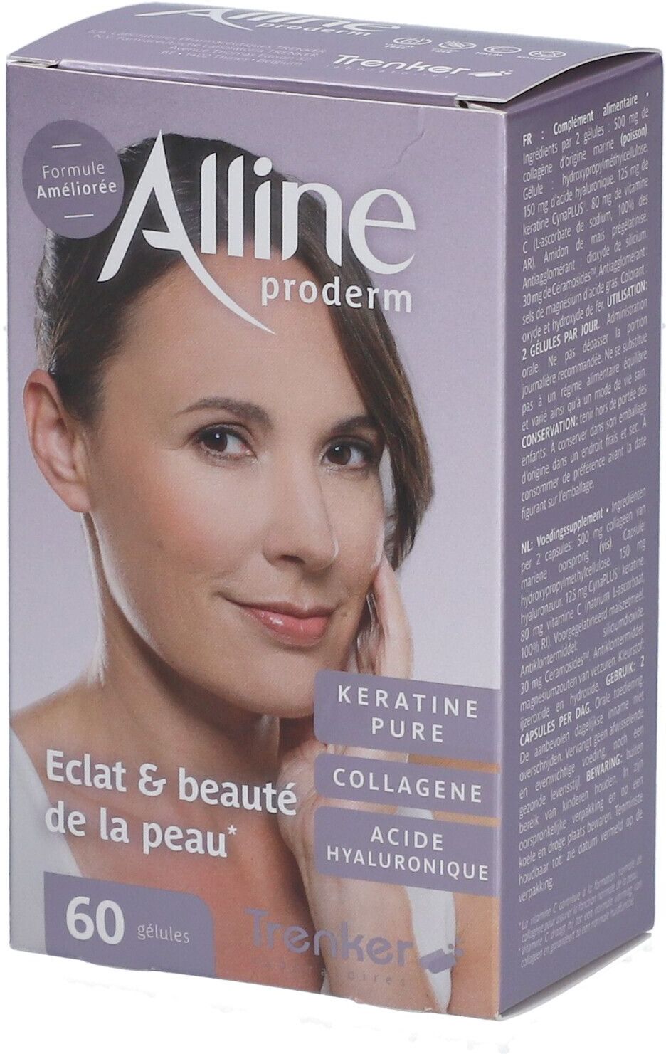 Alline Proderm Nieuwe Formule 60 St Kapseln