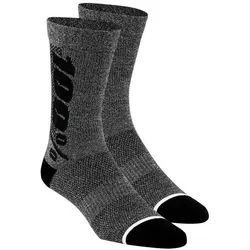 100%, Unisex, Sportsocken, Rythym Socken (L), Grau