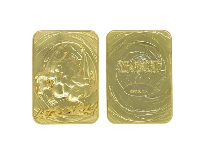 Fanattik Ygo29G Yu-Gi-Oh Metal Gold Card Collectible replica baby dragon, kleur zwart, 198047