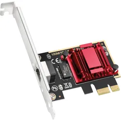 CUDY PE25 - Netzwerkkarte, PCIe, 2,5 Gigabit Ethernet, 1x RJ45