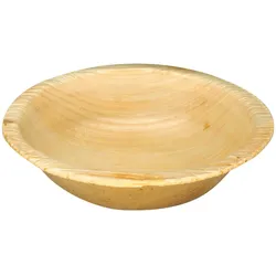 Palmblatt-Schale, 85 ml, rund, kompostierbar, Ø 10 cm: 50 Schalen