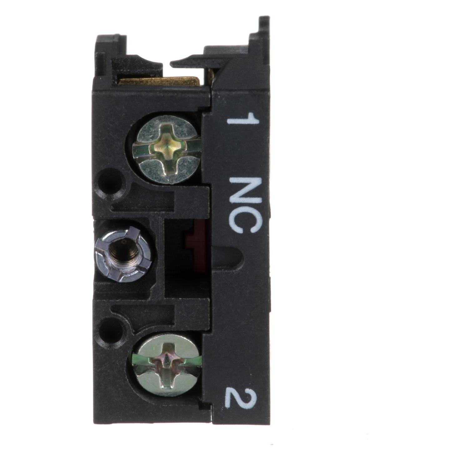 Schneider Electric ZB2 Contact Block 10A 600V NC Slow Break (ZB2BE102)
