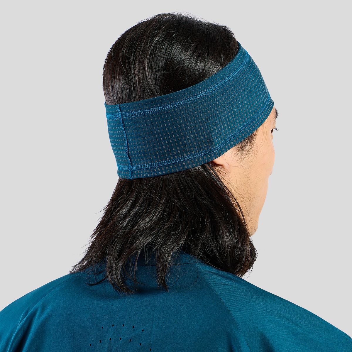 Odlo Polyknit Warm Reflective Headband reflecting pond (20417) 763940-20417