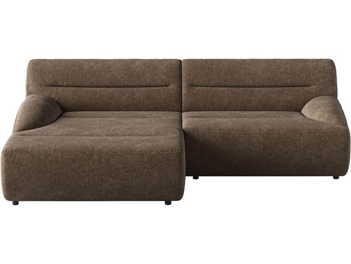 Ecksofa SIT & MORE Scrabble , braun, B:260cm H:80cm T:162cm, 100% Polyester, Sofas, Ecksofa, Modernes Design in verschiedenen Stoffarten