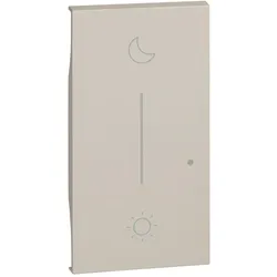 Legrand KM41M2 LivingNow 2-modulige Taste für Szenen-Wandsender ”Tag/Nacht” in der Farbe Sand