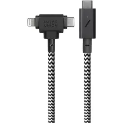 Native Union Belt Cable Duo 240W (1.50 m, 240 W), USB Kabel