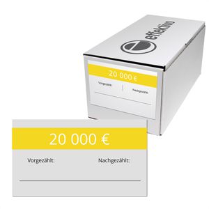 effektivo Geldbanderolen 10375, 200 Euro, für 100 x 200 Euro, 1000 Stück