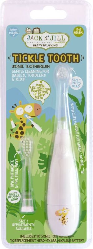Jack N’ Jill Tickle Tooth Zahnbürste mit Schalltechnologie für Kinder 1 St.