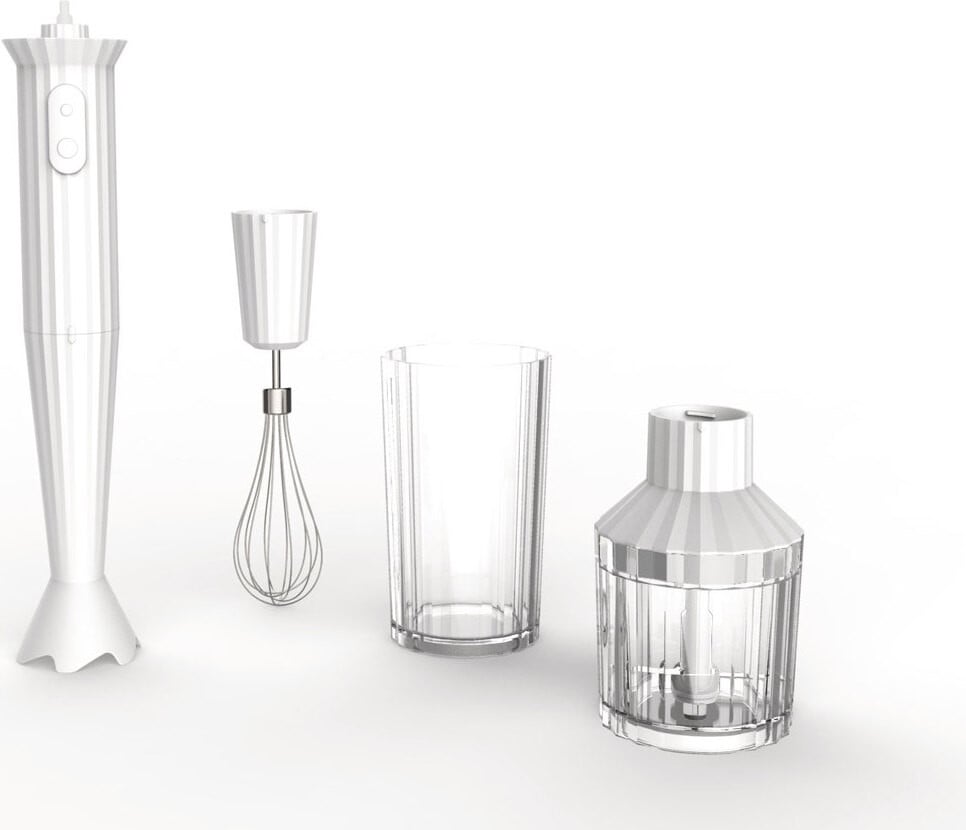 Alessi Plisse Mixer Set Wit