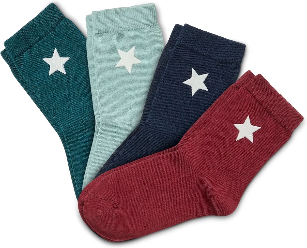 Tchibo - 4 Paar »Glow in the Dark«-Kinder-Socken - Baby - Gr. 23-26 - dunkelblau