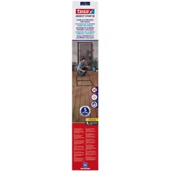 tesa Fliegengitter Insect Stop FALT anthrazit 1,0 x 2,20 m