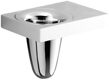 VitrA Istanbul Zahnbürstenhalter A48017 135 x 90 x 80 mm, Wandmontage, chrom