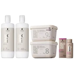 Schwarzkopf Blondme Polychrome Apricot Sorbet Bundle