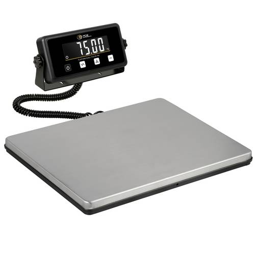 PCE Instruments Plattformwaage PCE-PB 75N bis 75kg |externer Display |Wiegefläche 350 x 390 |Netz- & Batteriebetrieb
